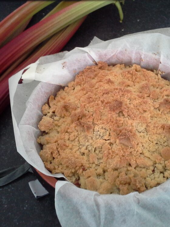 Rabarber Crumble