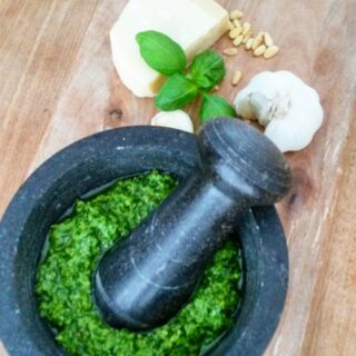 Sorbetijs van Aardbeien en Vlierbloesem